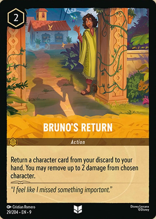 Set 9-029 | Bruno's Return | Uncommon