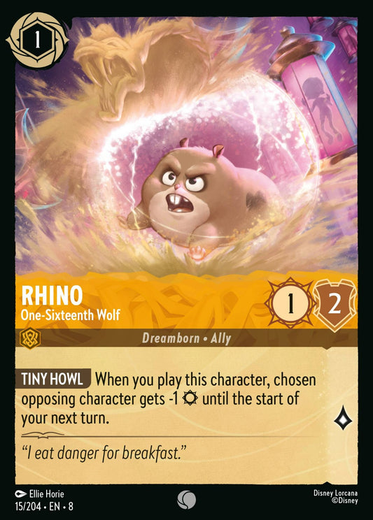 Set 8-015 | Rhino - One-Sixteenth Wolf | Common