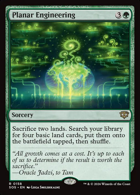 SOS-158  Planar Engineering -EN- R (Non-Foil)