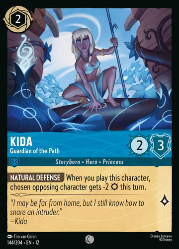 Set12-144 | Kida – Guardian of the Path | Common | Foil
