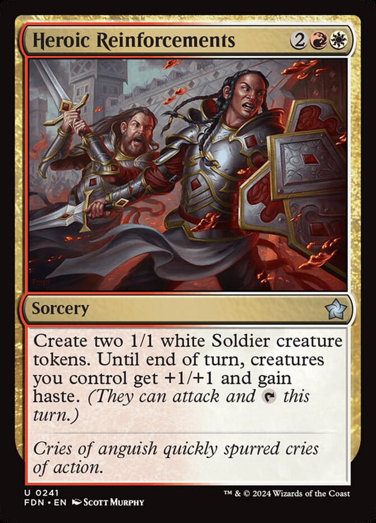 FDN-241 Heroic Reinforcements | Uncommon (EN)
