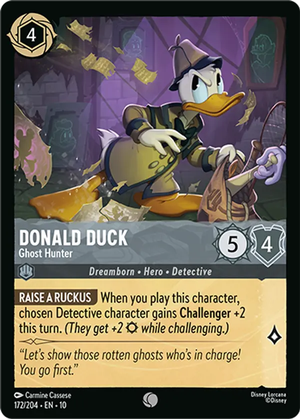 Set 10-172 | Donald Duck - Ghost Hunter | Common