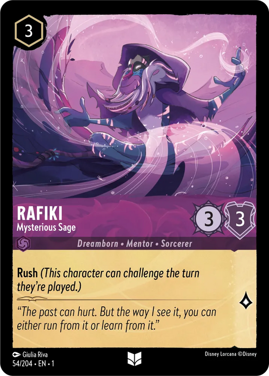 Set 1-054 | Rafiki - Mysterious Sage |  Uncommon