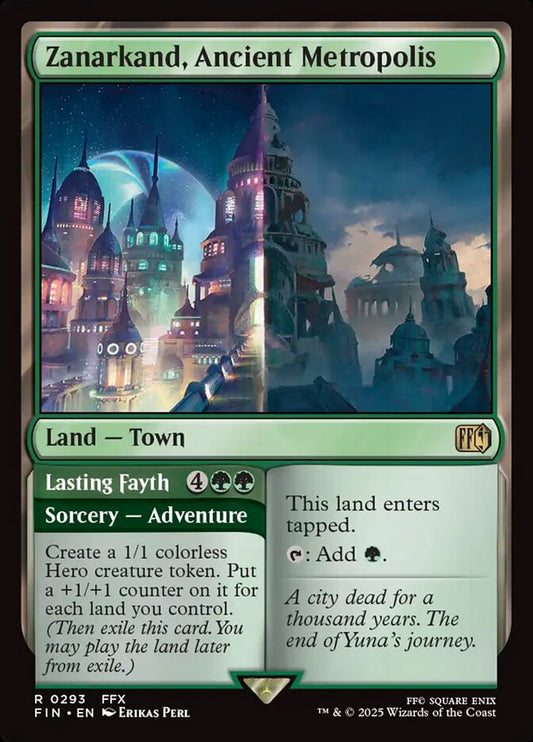 FIN-0293 | Zanarkand, Ancient Metropolis // Lasting Fayth | EN  | - | Non-Foil