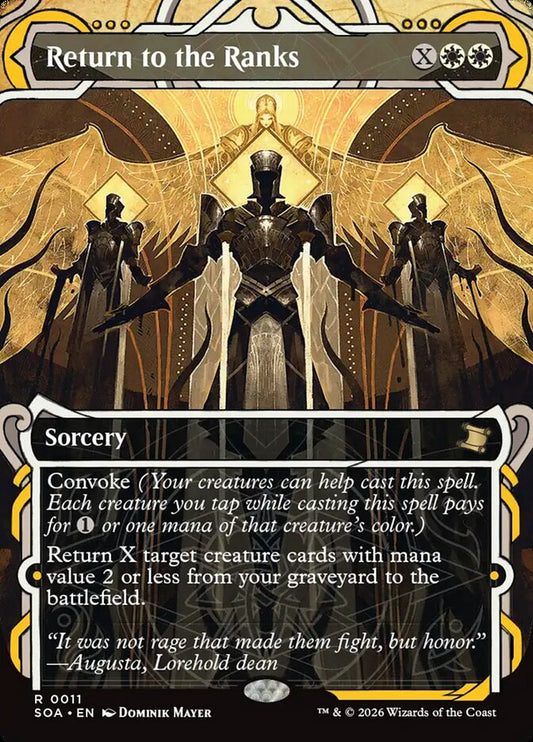 SOA-011  Return to the Ranks -R-EN