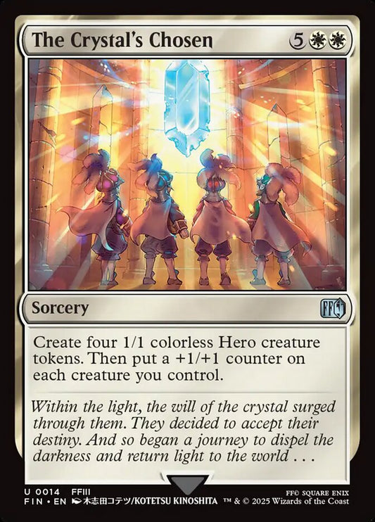 FIN-0014 | The Crystal's Chosen | EN  | - | Non-Foil