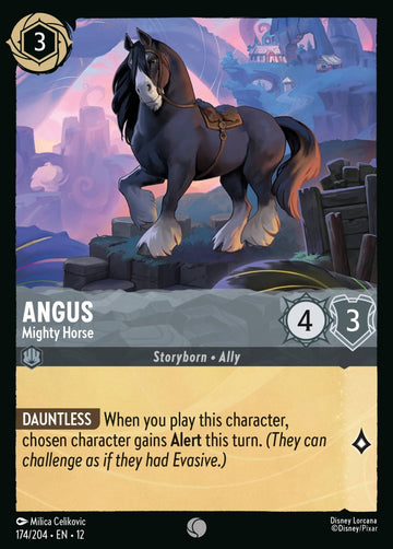 Set12-174 | Angus – Mighty Horse | Common | Foil