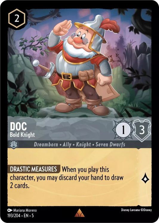 Set 5-193 | Doc - Bold Knight | Rare