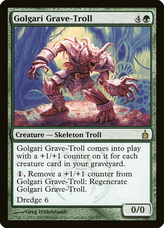 RAV-0167 | Golgari Grave-Troll | EN  | - | Foil