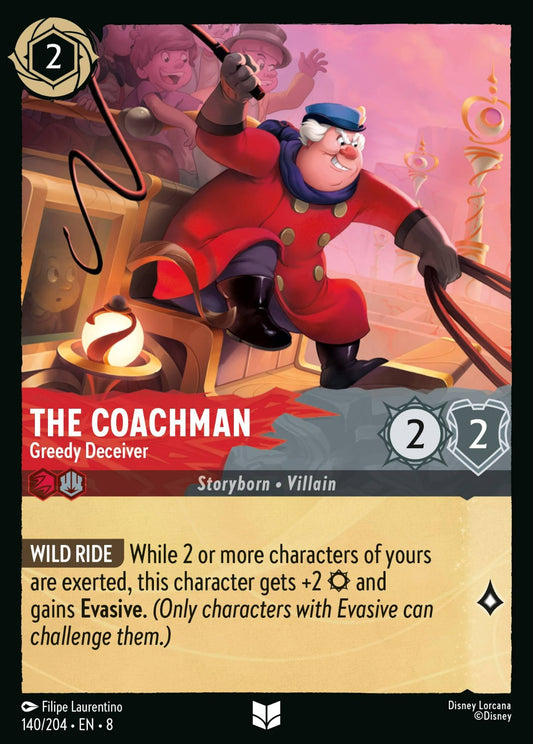 Set 8-140 | The Coachman - Greedy Deceiver | Uncommon