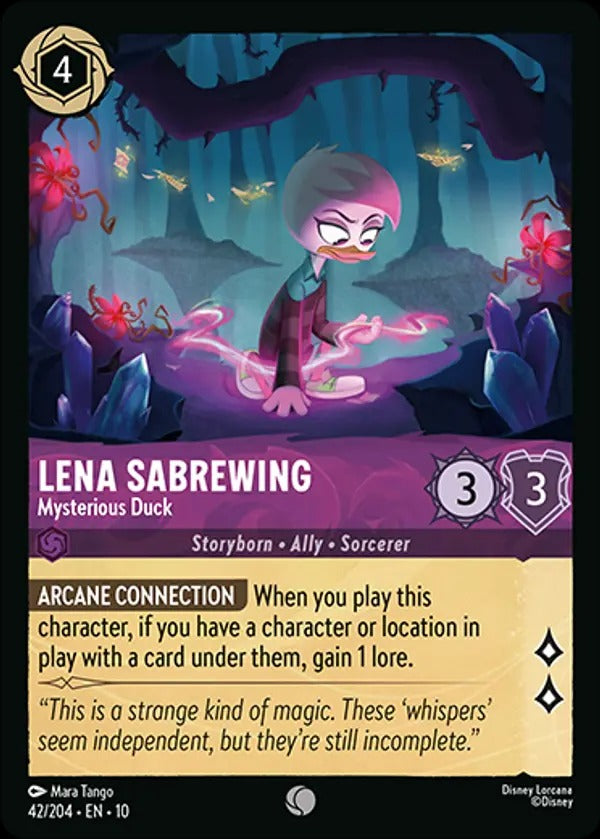 Set 10-042 | Lena Sabrewing - Mysterious Duck | Common