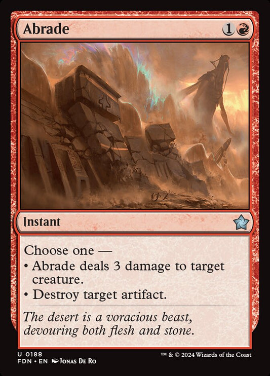 FDN-0188 | Abrade | EN  | - | Non-Foil