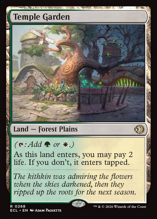 ECL-0268 | Temple Garden | EN  | - | Foil