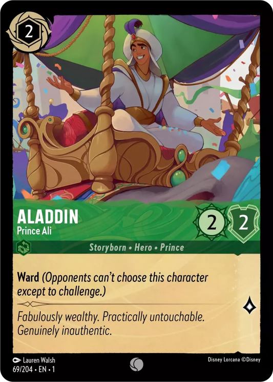 Set 1-069 | Aladdin - Prince Ali |  Common