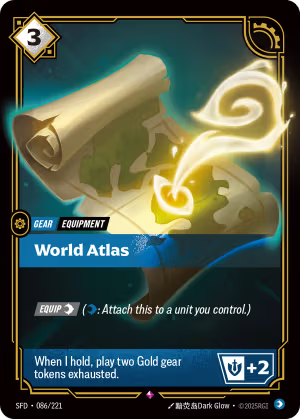 SFD-086/221 | World Atlas | rare