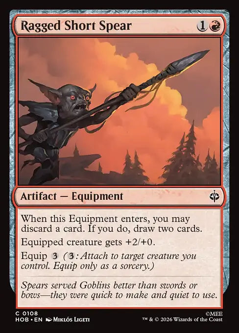 HOB-108 Ragged Short Spear | Common (EN)