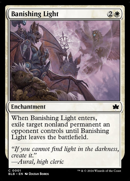BLB-0001 | Banishing Light | EN  | - | Foil