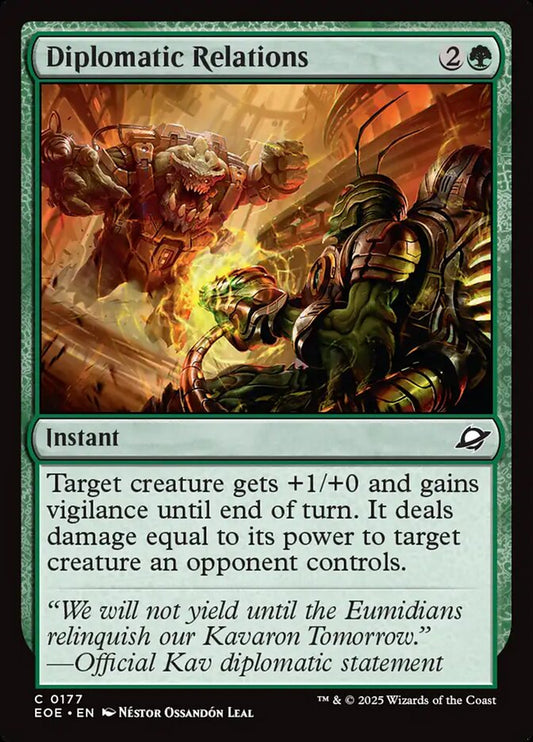 EOE-177 Diplomatic Relations | Common (EN)