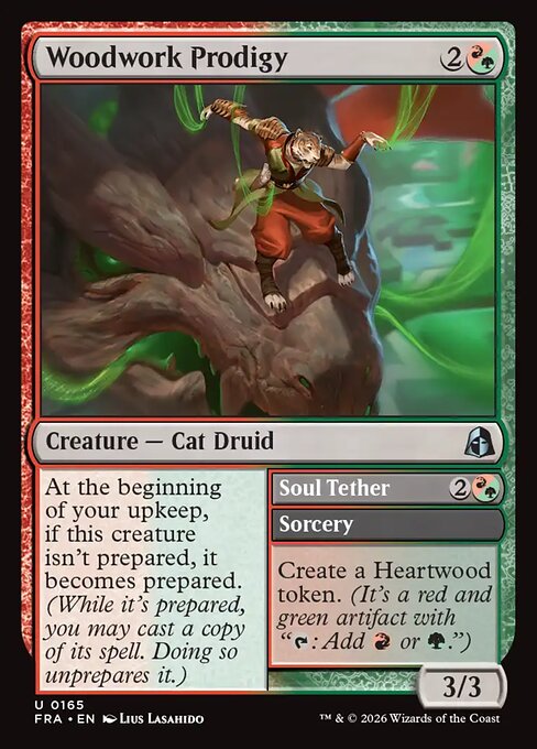 FRA-165 Woodwork Prodigy // Soul Tether | Uncommon (EN)