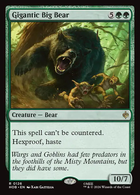 HOB-126 Gigantic Big Bear | Rare (EN)
