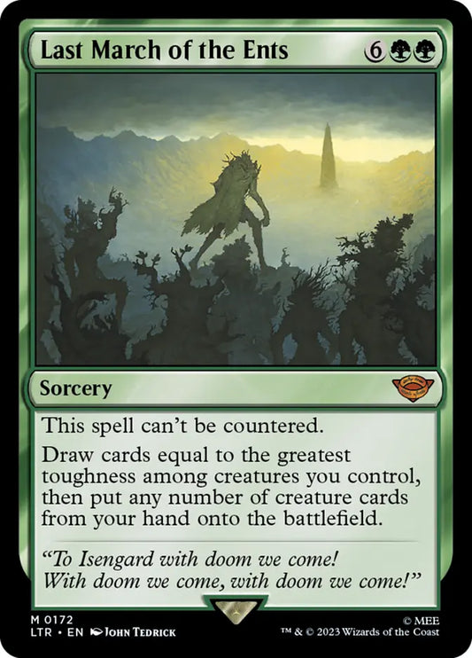 LTR-172 Last March of the Ents | Mythic (EN)
