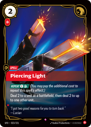 SFD-023/221 | Piercing Light | Rare