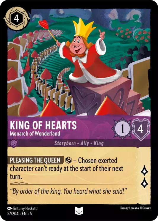 Set 5-057 | King of Hearts - Monarch of Wonderland | Uncommon