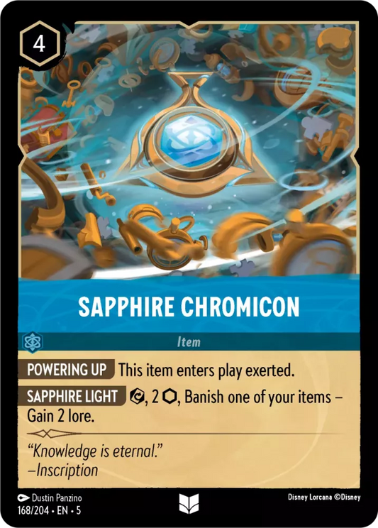 Set 5-168 | Sapphire Chromicon | Uncommon