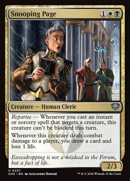 SOS-227 Snooping Page -EN- U (Foil)