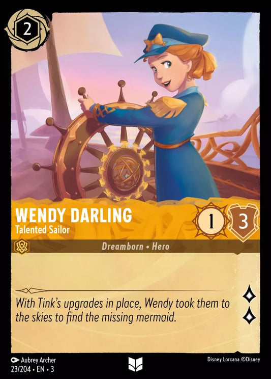 Set 3-023 | Wendy Darling - Talented Sailor | Uncommon