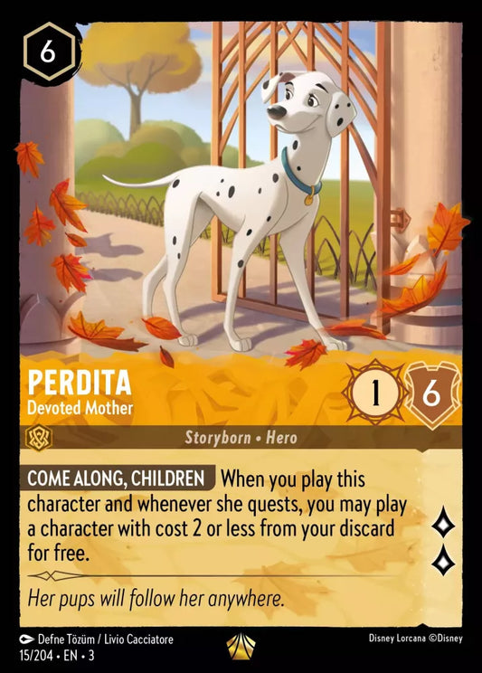 Set 3-015 | Perdita - Devoted Mother | Legendary
