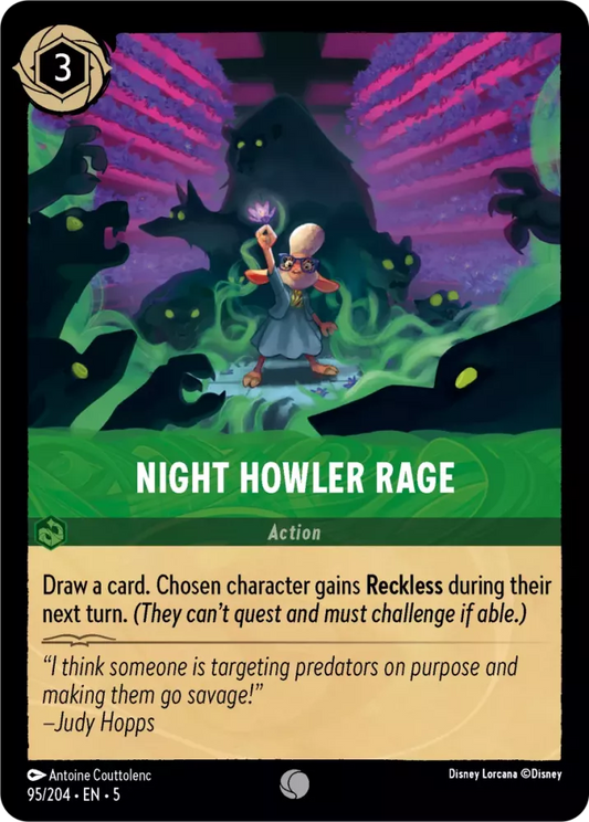 Set 5-095 | Night Howler Rage | Common
