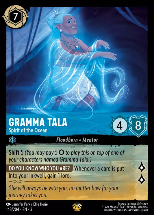 Set 3-143 | Gramma Tala - Spirit of the Ocean | Legendary