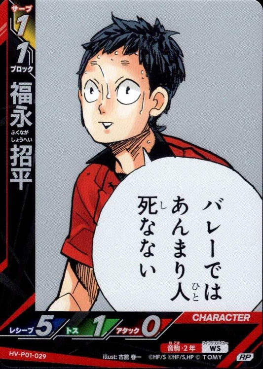 HV-P01-029 | 福永 招平 | RP