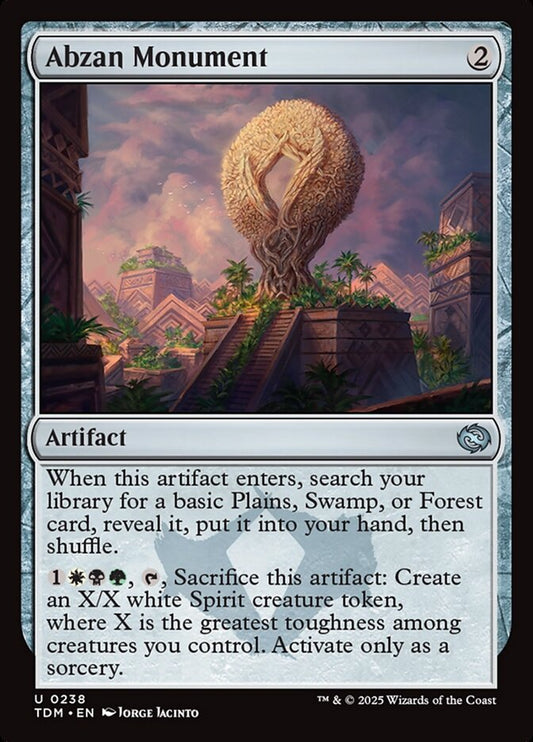 TDM-0238 | Abzan Monument | EN  | - | Non-Foil