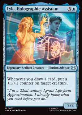 EN | Lyla, Holographic Assistant| Foil| SPE-0007 U