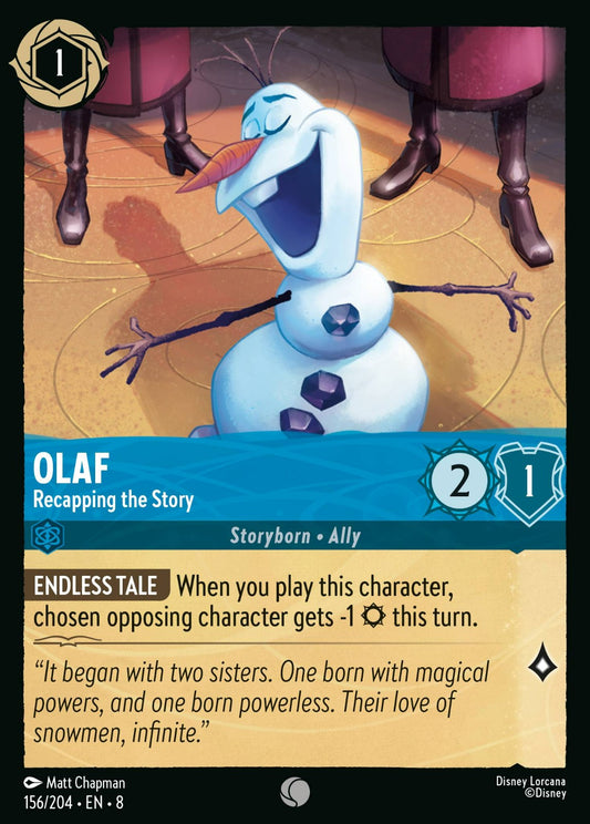 Set 8-156 | Olaf - Recapping the Story | Common