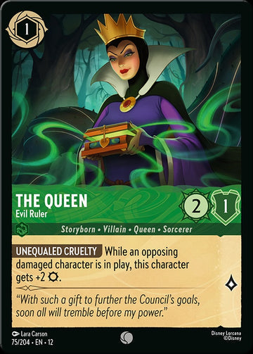 Set12-075 | The Queen – Evil Ruler | Common | Foil