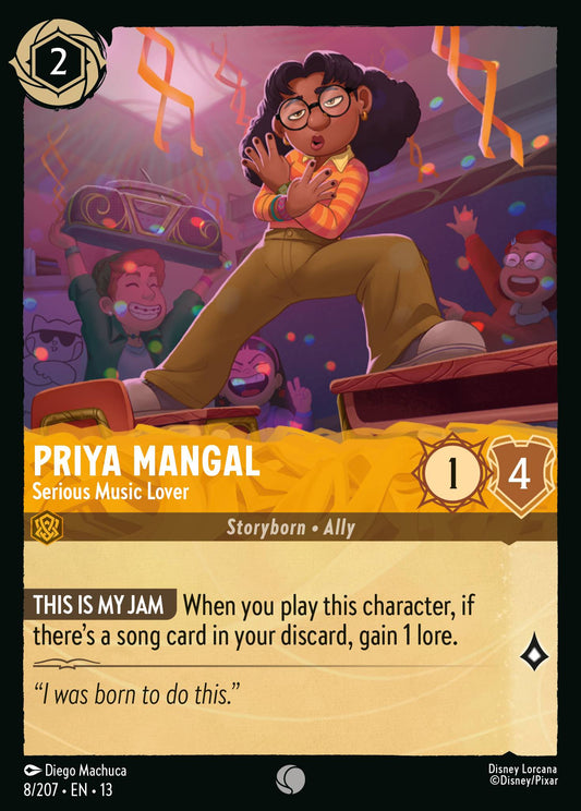 Set 13-8 Priya Mangal - Serious Music Lover | Common