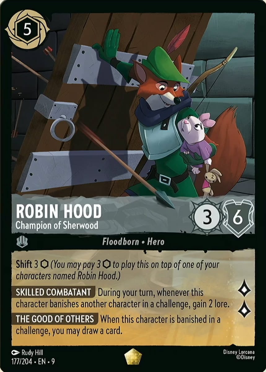 Set 9-177 | Robin Hood - Champion of Sherwood | Legendary