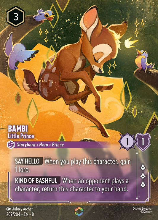 Set 8-209 | Bambi - Little Prince | Enchanted