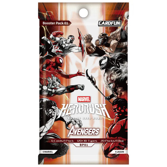 MARVEL TCG HERO RUSH Booster Pack EN (原盒)