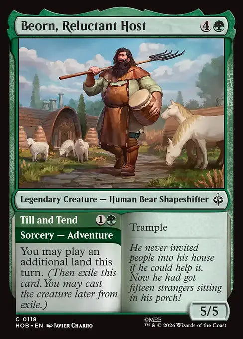 HOB-118 Beorn, Reluctant Host | Common (EN)