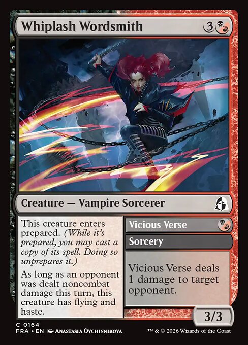FRA-164 Whiplash Wordsmith // Vicious Verse | Common (EN)