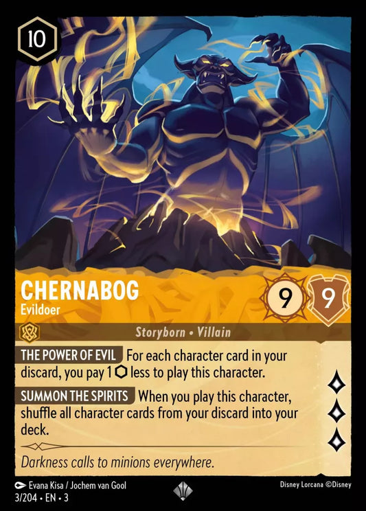 Set 3-003 | Chernabog - Evildoer | Super Rare