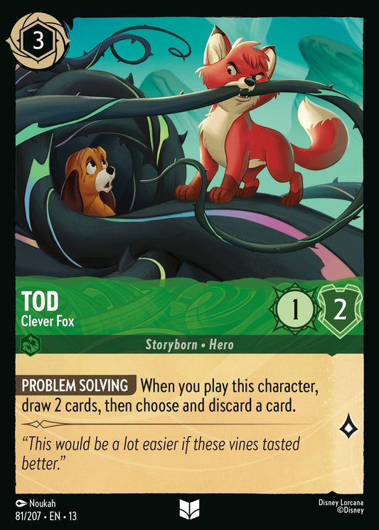 Set 13-81 Tod - Clever Fox | Uncommon