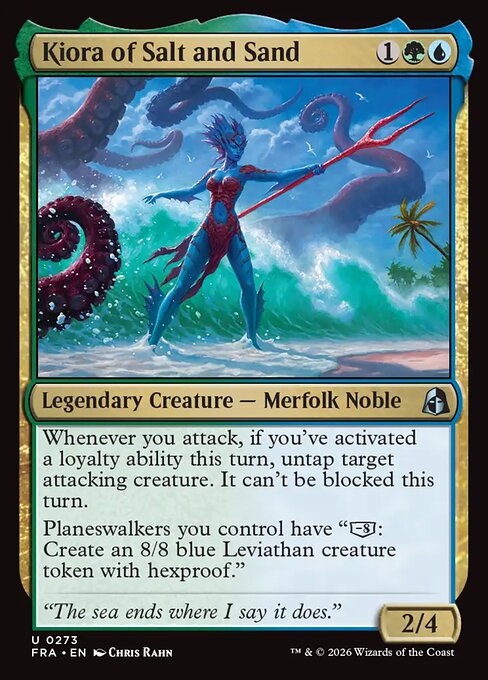 FRA-273 Kiora of Salt and Sand | Uncommon (EN)