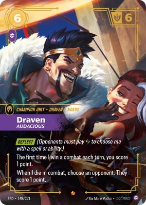 SFD-148/221 | Draven, Audacious | Epic