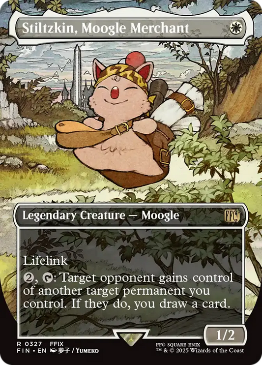 FIN-327 Stiltzkin, Moogle Merchant | Rare (EN)