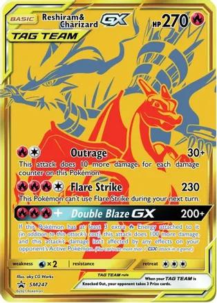 SM247 | Reshiram & Charizard GX | EN